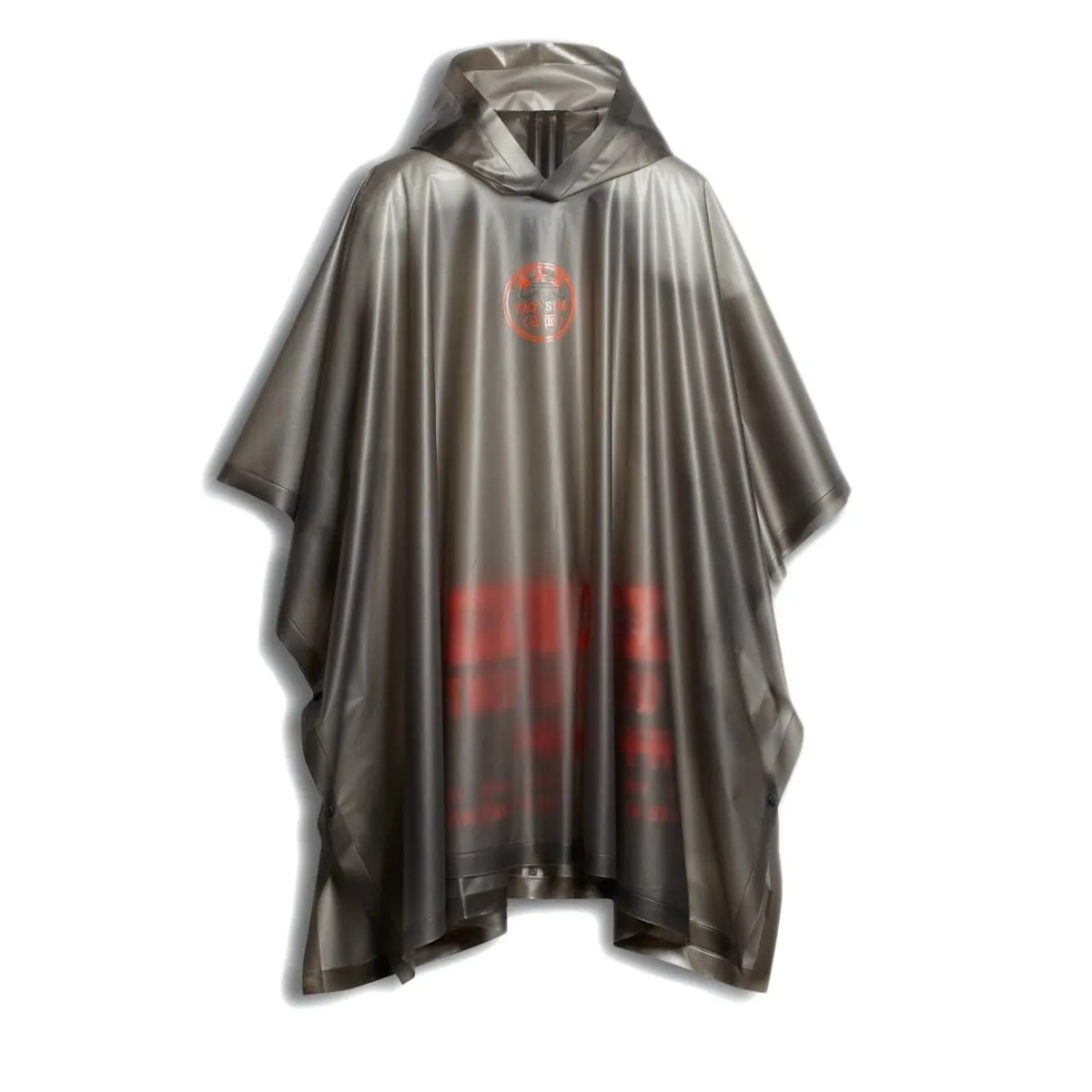 adidas by Alexander Wang AW Poncho (Dunkelgrau / Orange)