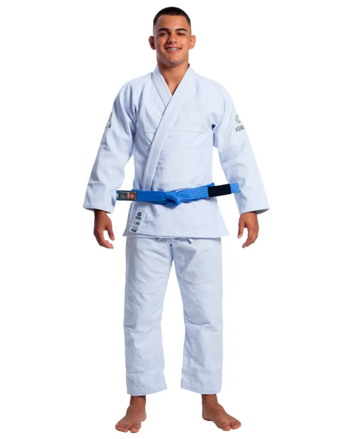 ATAMA WHITE INFINITY COLAB BJJ KIMONO (GI)