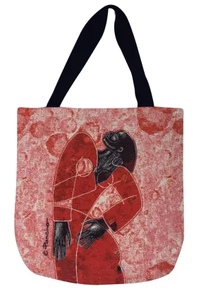 Definitely Diva Woven Tote Bag