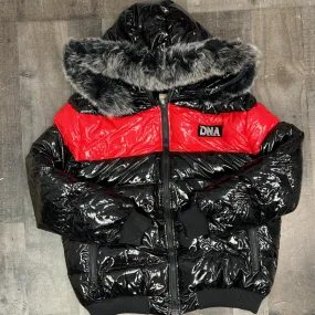 Dna Premium Wear- bubble coat (red/black)