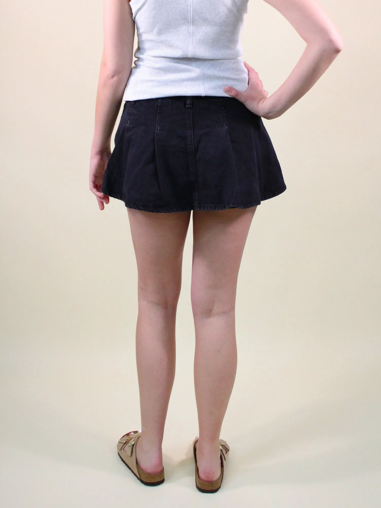 Free People Stephie Denim Skort: In The City