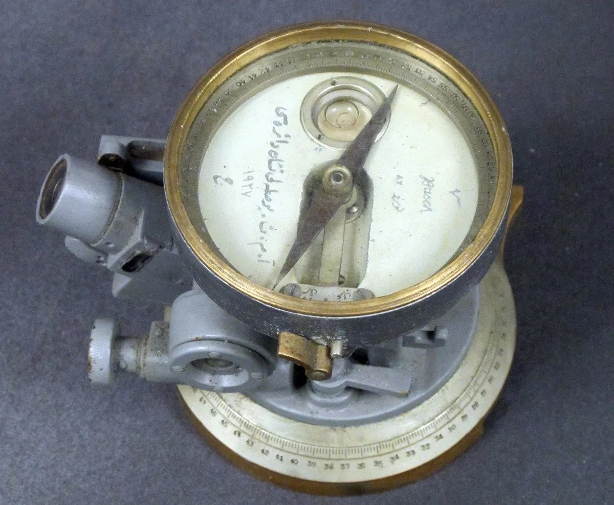 German MG08 Maxim Indirect Fire Director: WWI Era Issue