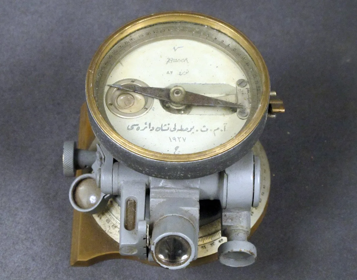 German MG08 Maxim Indirect Fire Director: WWI Era Issue