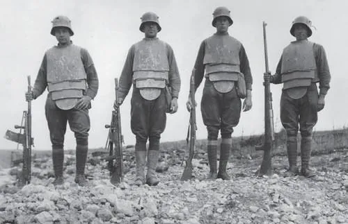 German WWI Trench Body Armor