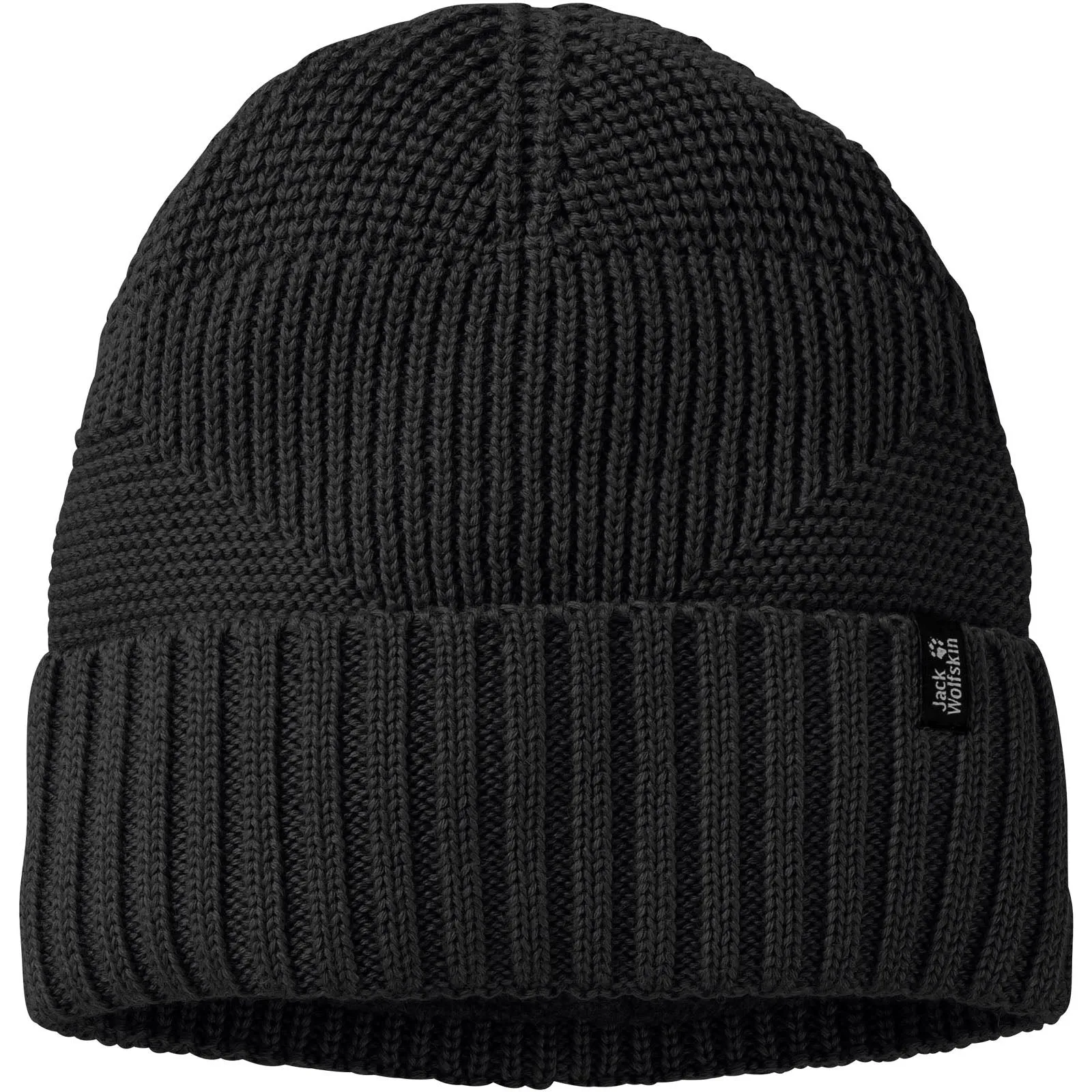 Jack Wolfskin Mens Woods Knitted Microfleece Lining Beanie