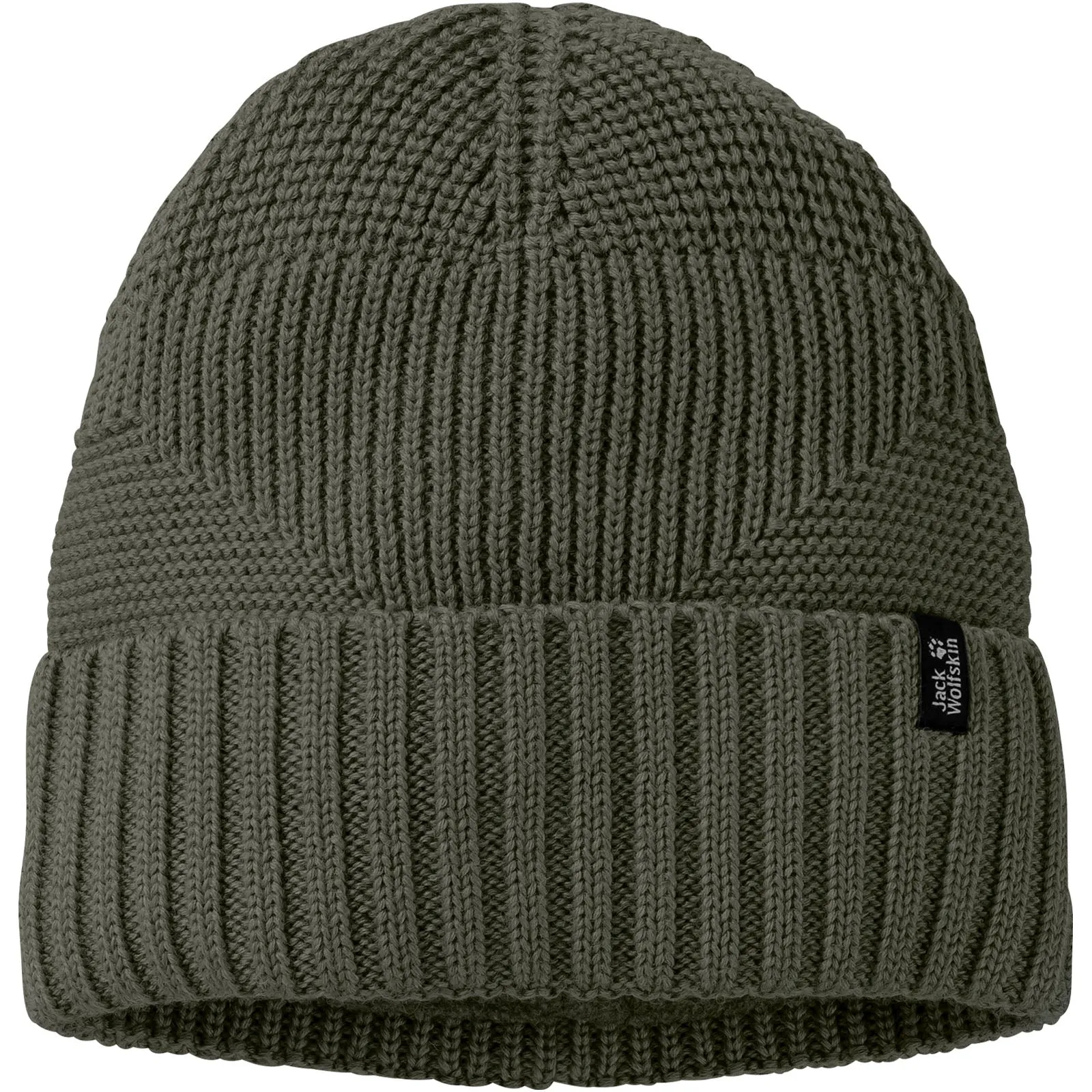 Jack Wolfskin Mens Woods Knitted Microfleece Lining Beanie