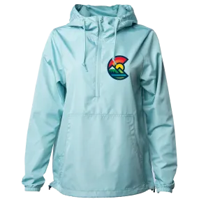 Lightweight Quarter-Zip Windbreaker Pullover Jacket