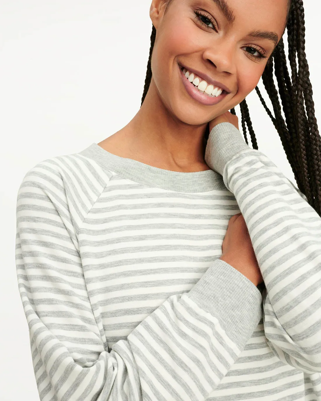 Mandy Long Raglan Sleeve PJ Set