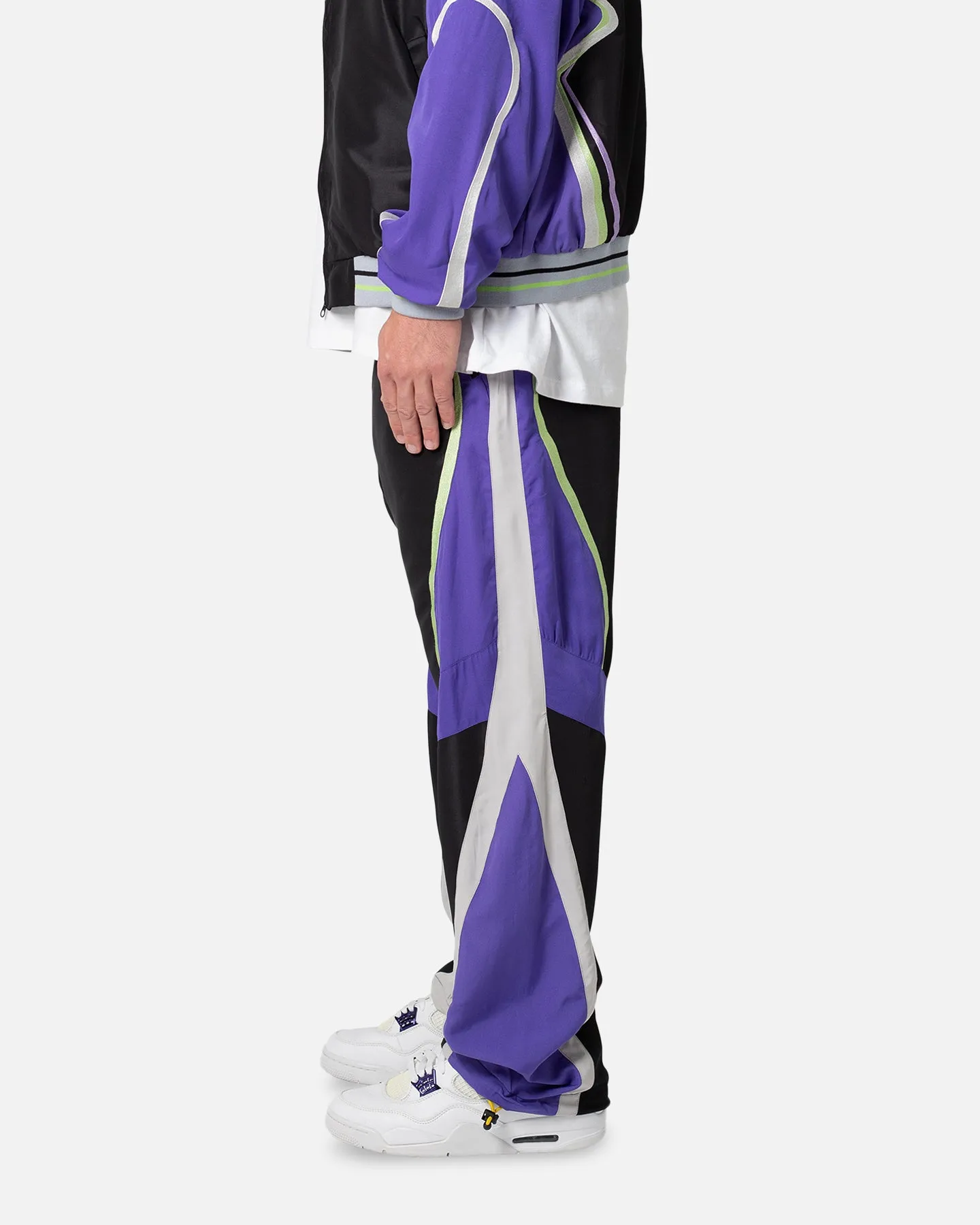 MNML Motocross Track Pants Purple