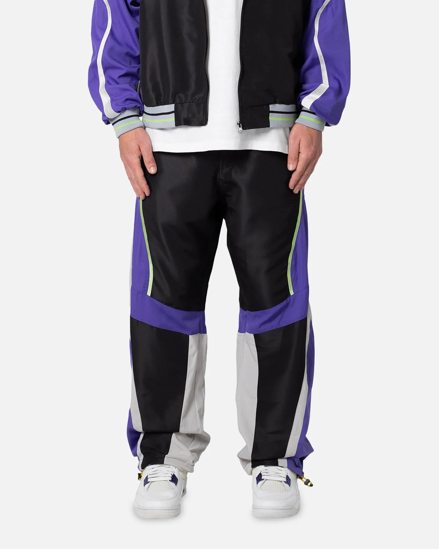 MNML Motocross Track Pants Purple