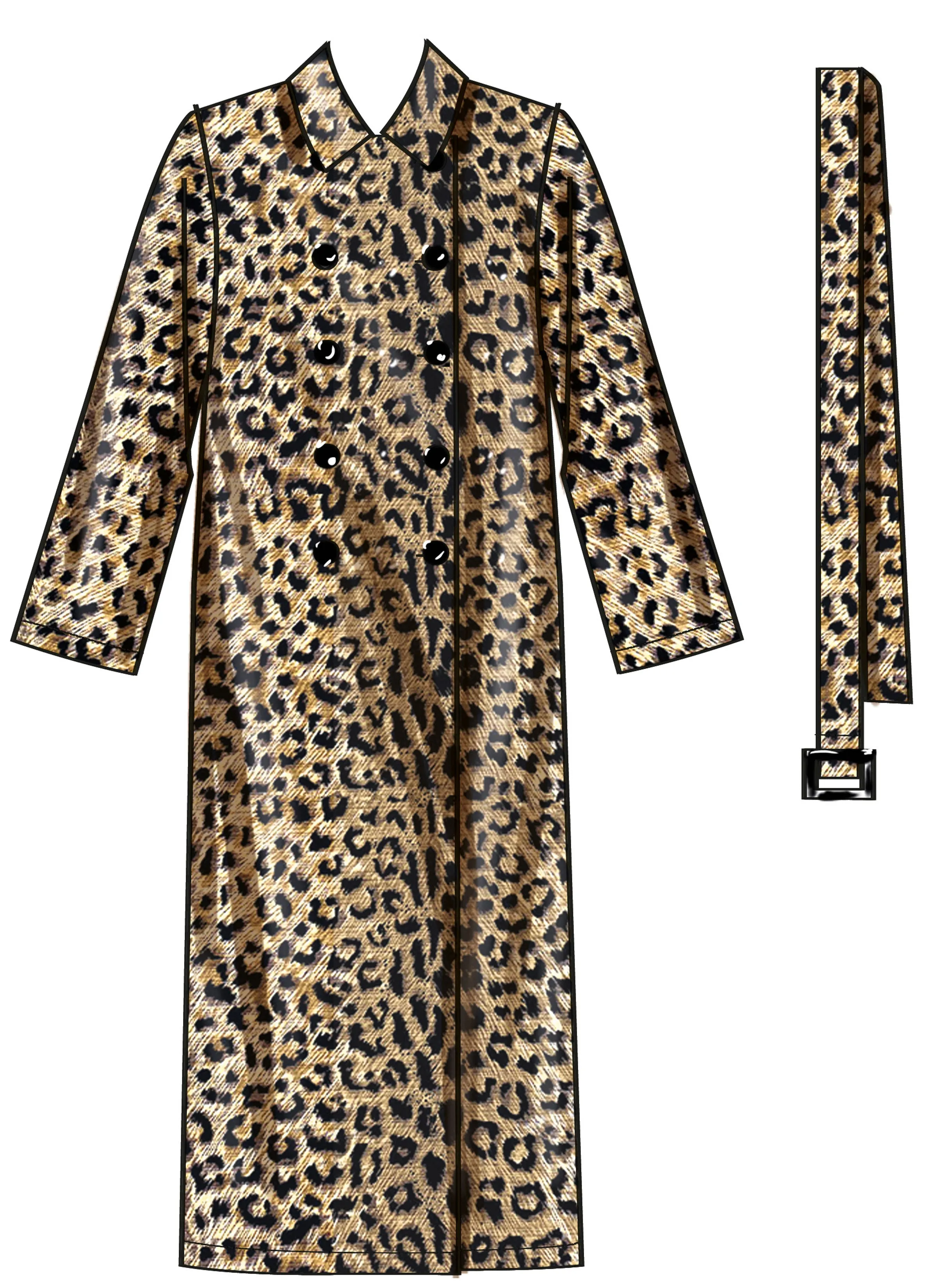 New Look sewing pattern 6788 Misses' Trench Coat