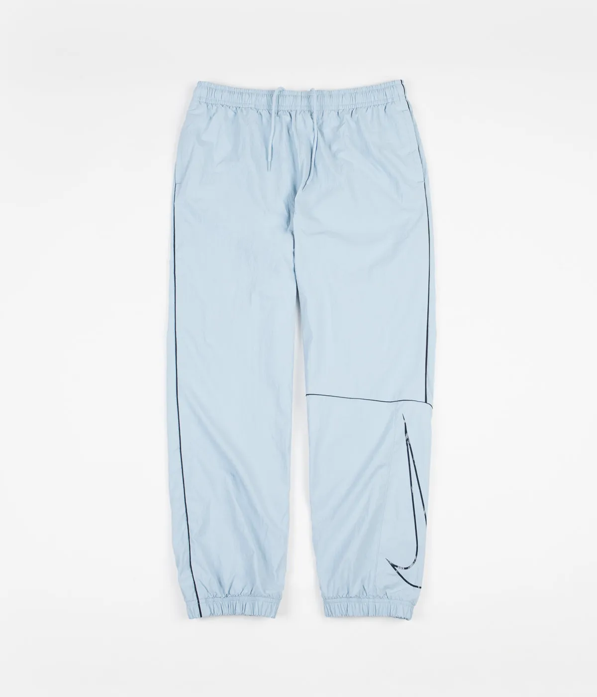 Nike SB Swoosh Track Pants - Light Armory Blue / Obsidian / Obsidian