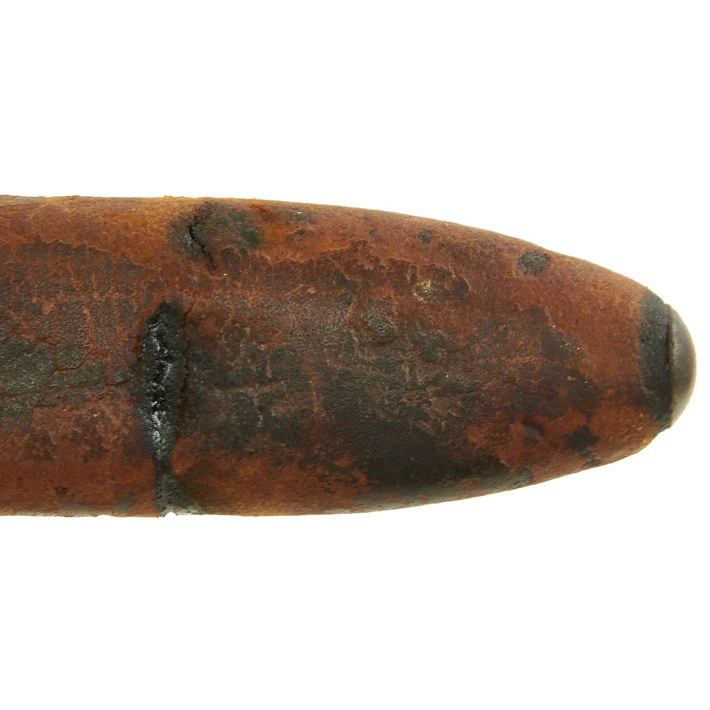 Original Canadian WWI Mk.I U.S. Marked Ross Rifle Bayonet with Scabbard in Canvas Frog - dated 1909