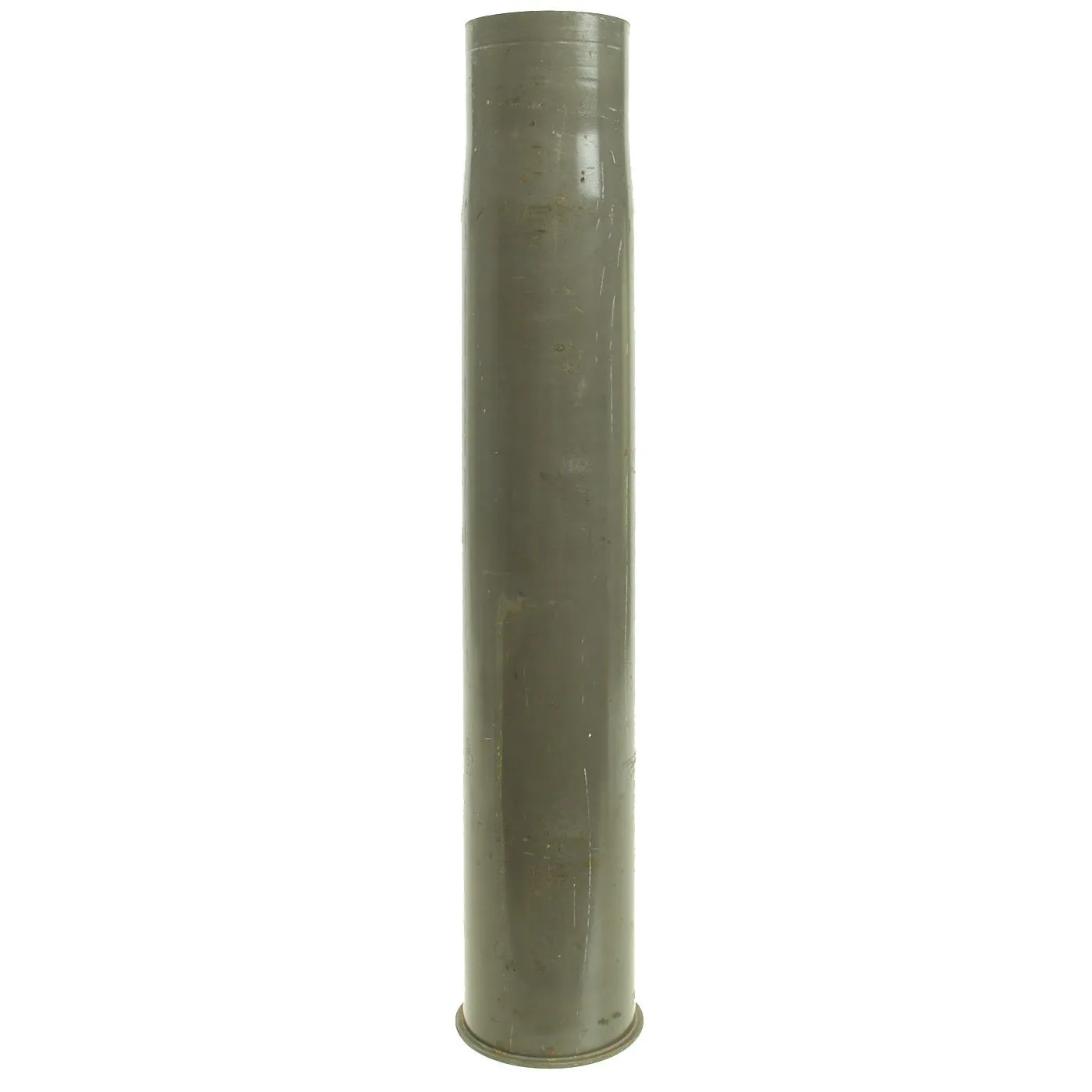 Original German WWII FlaK 88 High Explosive Inert Shell with Steel Casing - WWII Marked & Dated