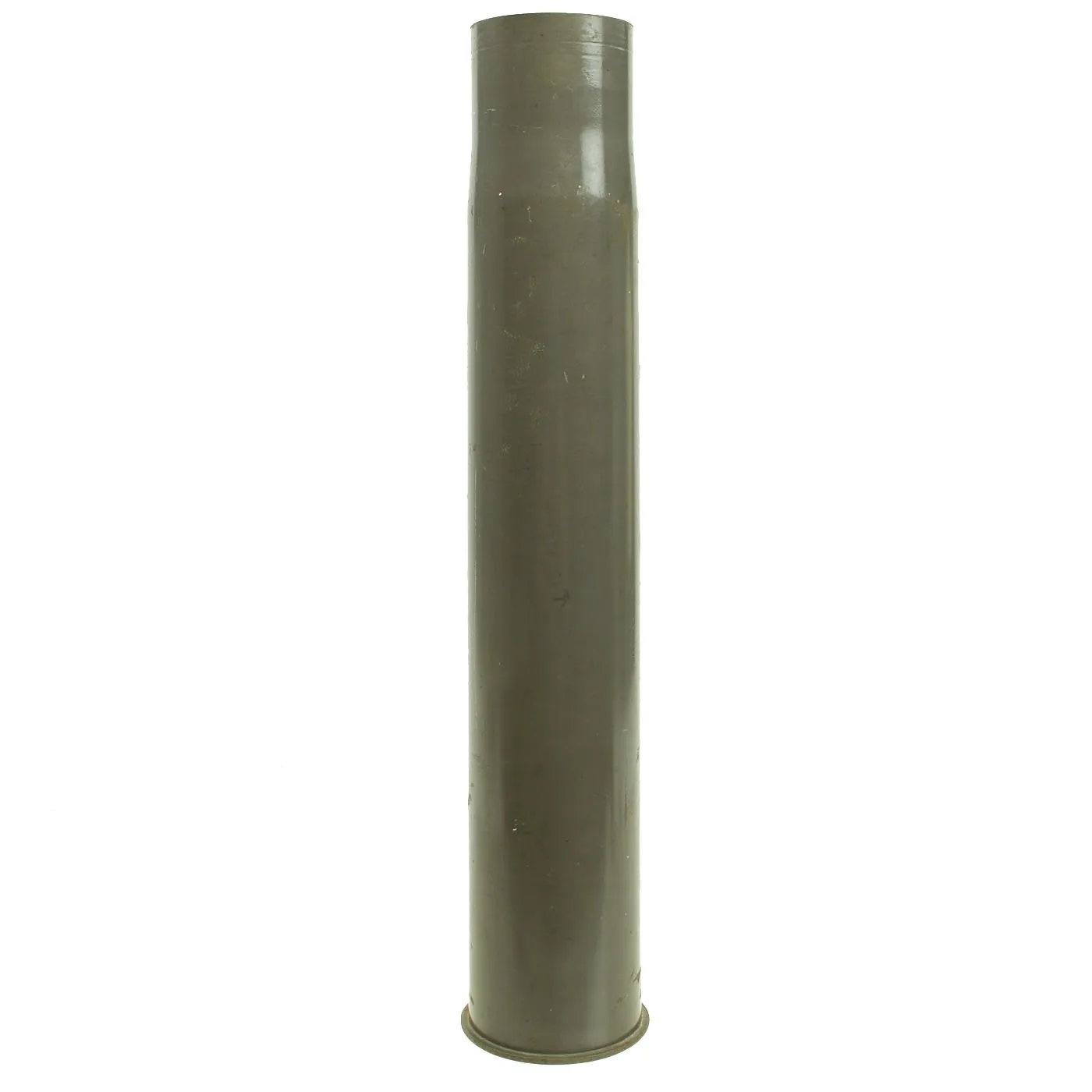 Original German WWII FlaK 88 High Explosive Inert Shell with Steel Casing - WWII Marked & Dated