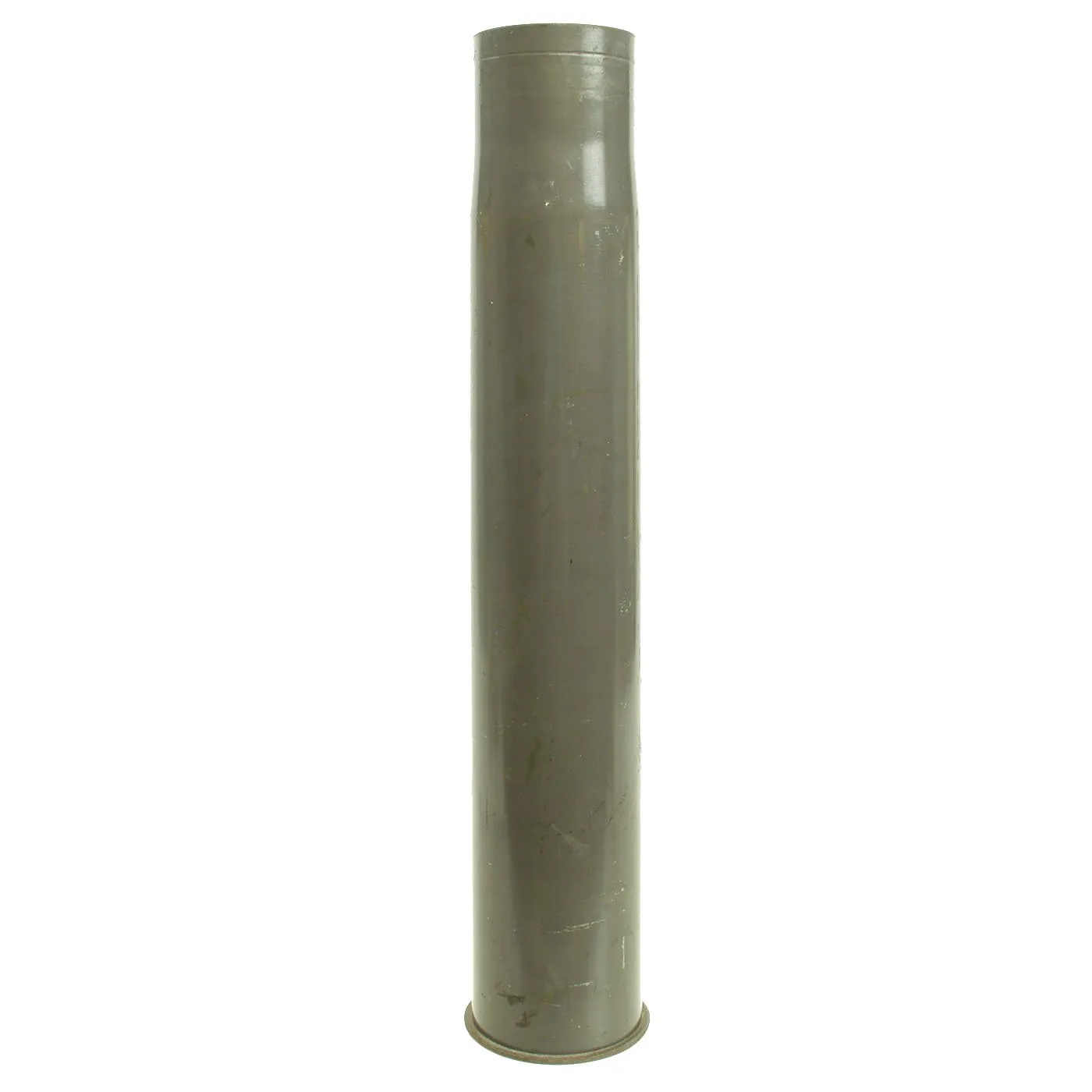 Original German WWII FlaK 88 High Explosive Inert Shell with Steel Casing - WWII Marked & Dated