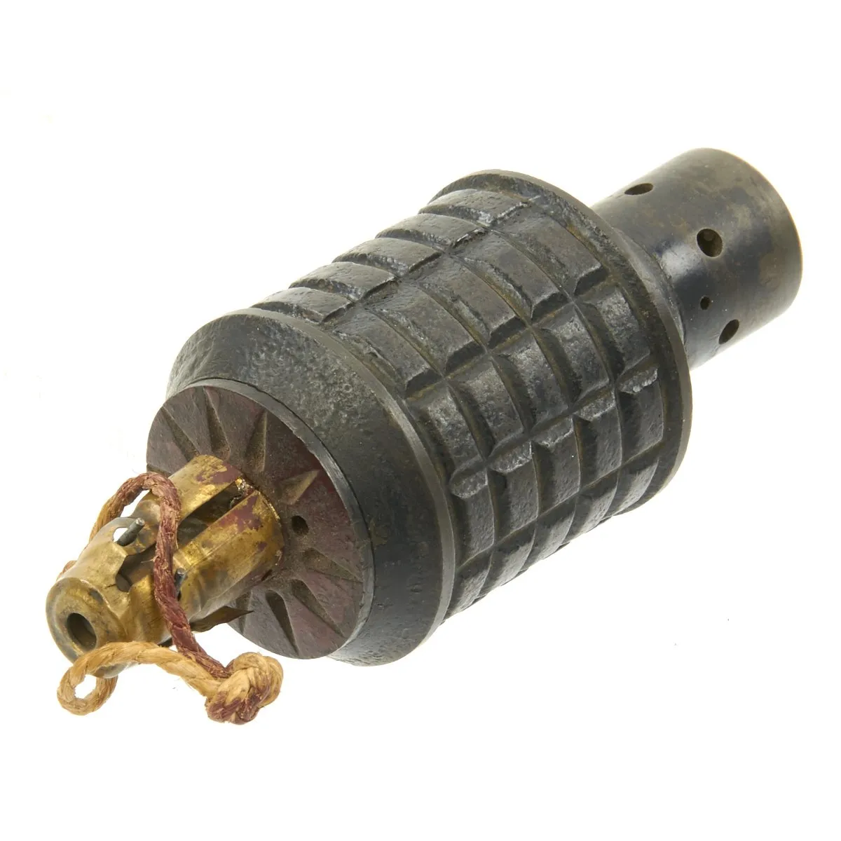 Original Japanese WWII Type 91 Hand Fragmentation Grenade - Inert