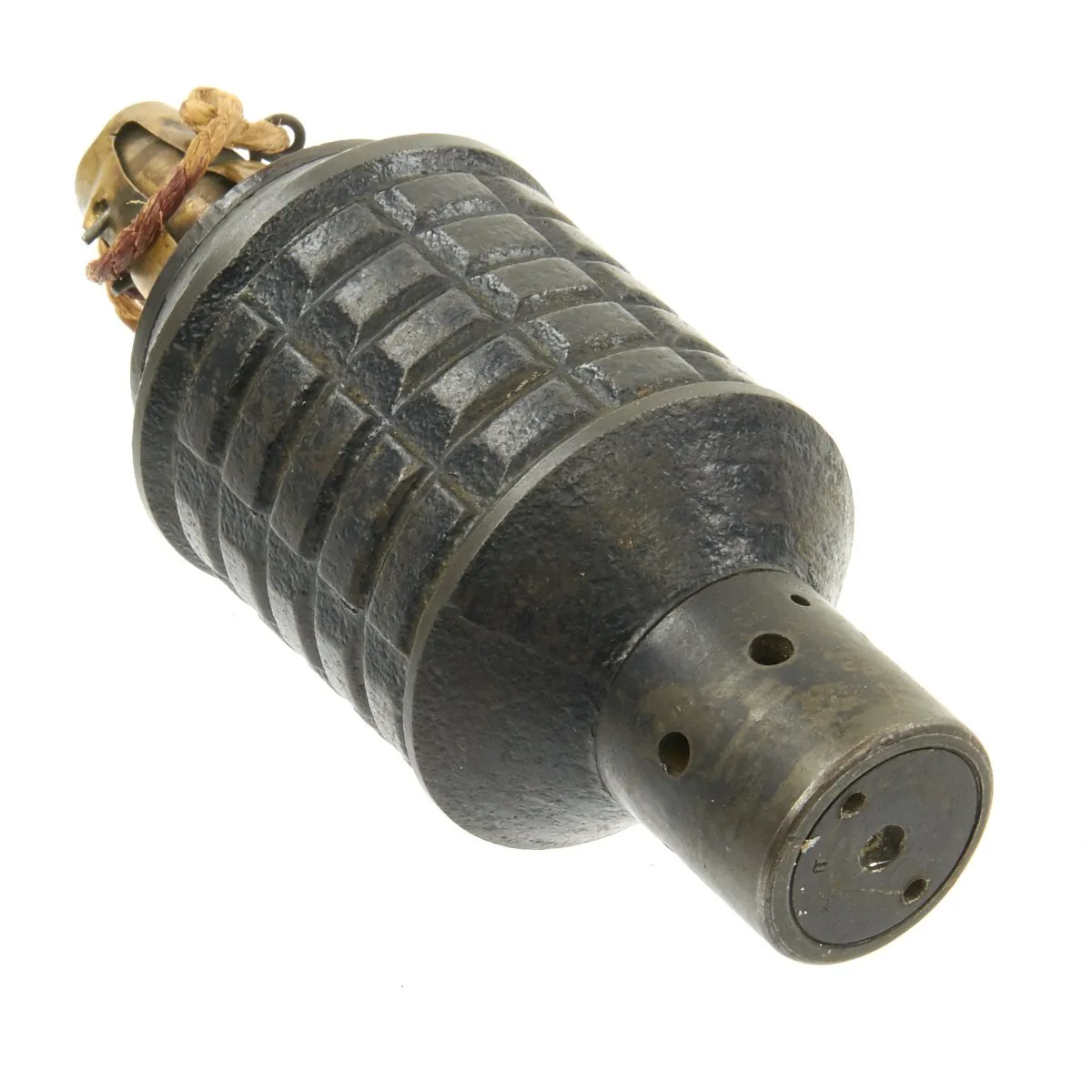 Original Japanese WWII Type 91 Hand Fragmentation Grenade - Inert
