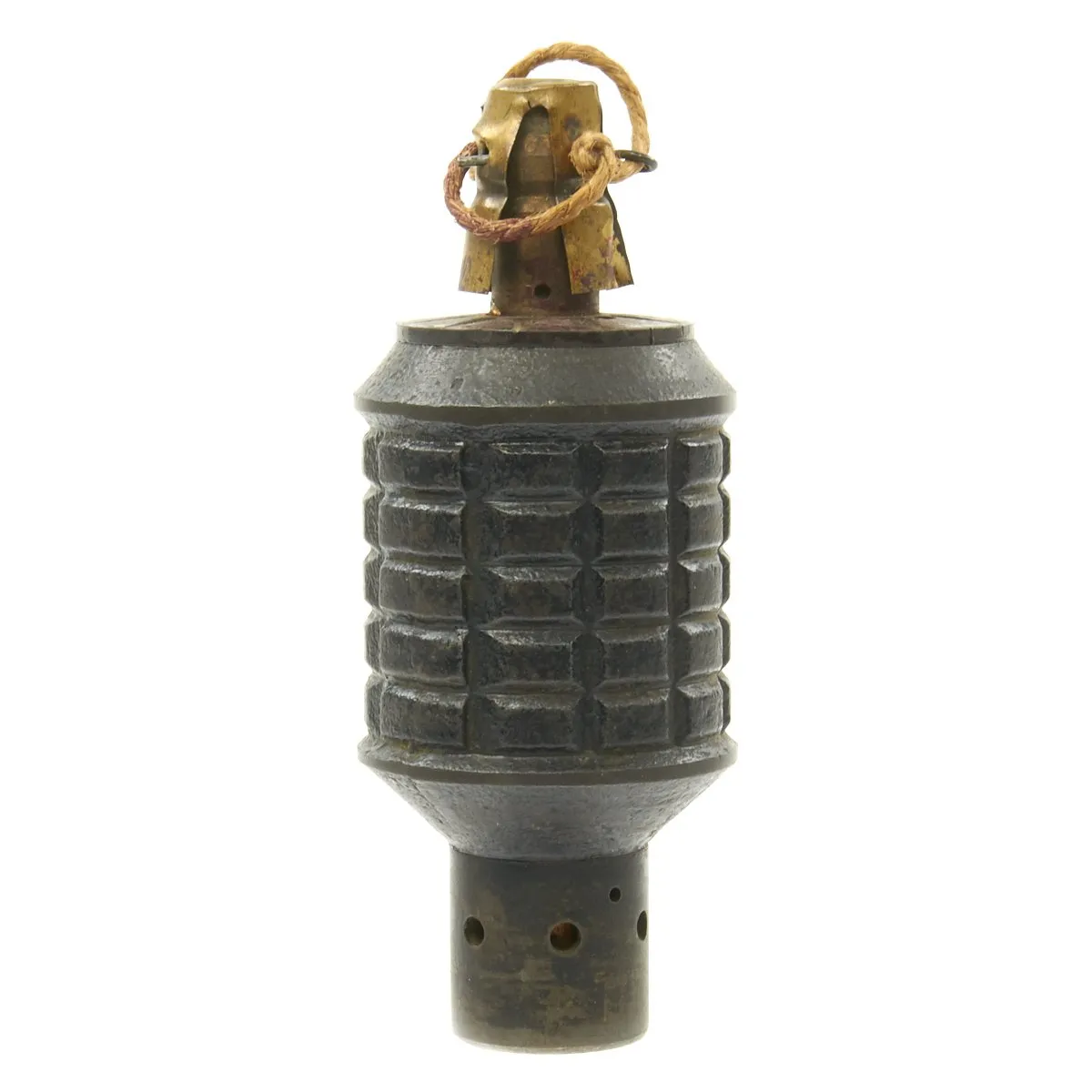 Original Japanese WWII Type 91 Hand Fragmentation Grenade - Inert