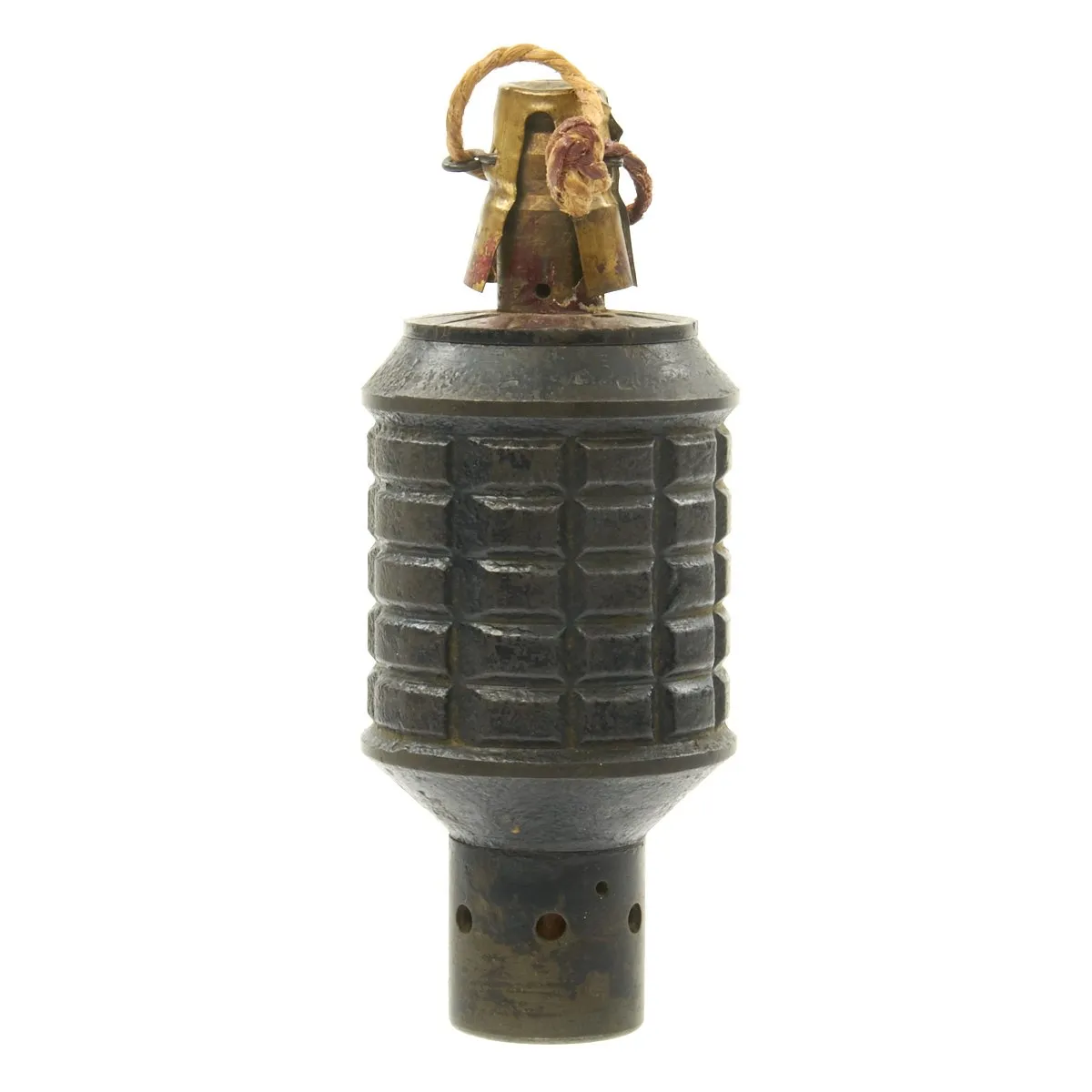 Original Japanese WWII Type 91 Hand Fragmentation Grenade - Inert