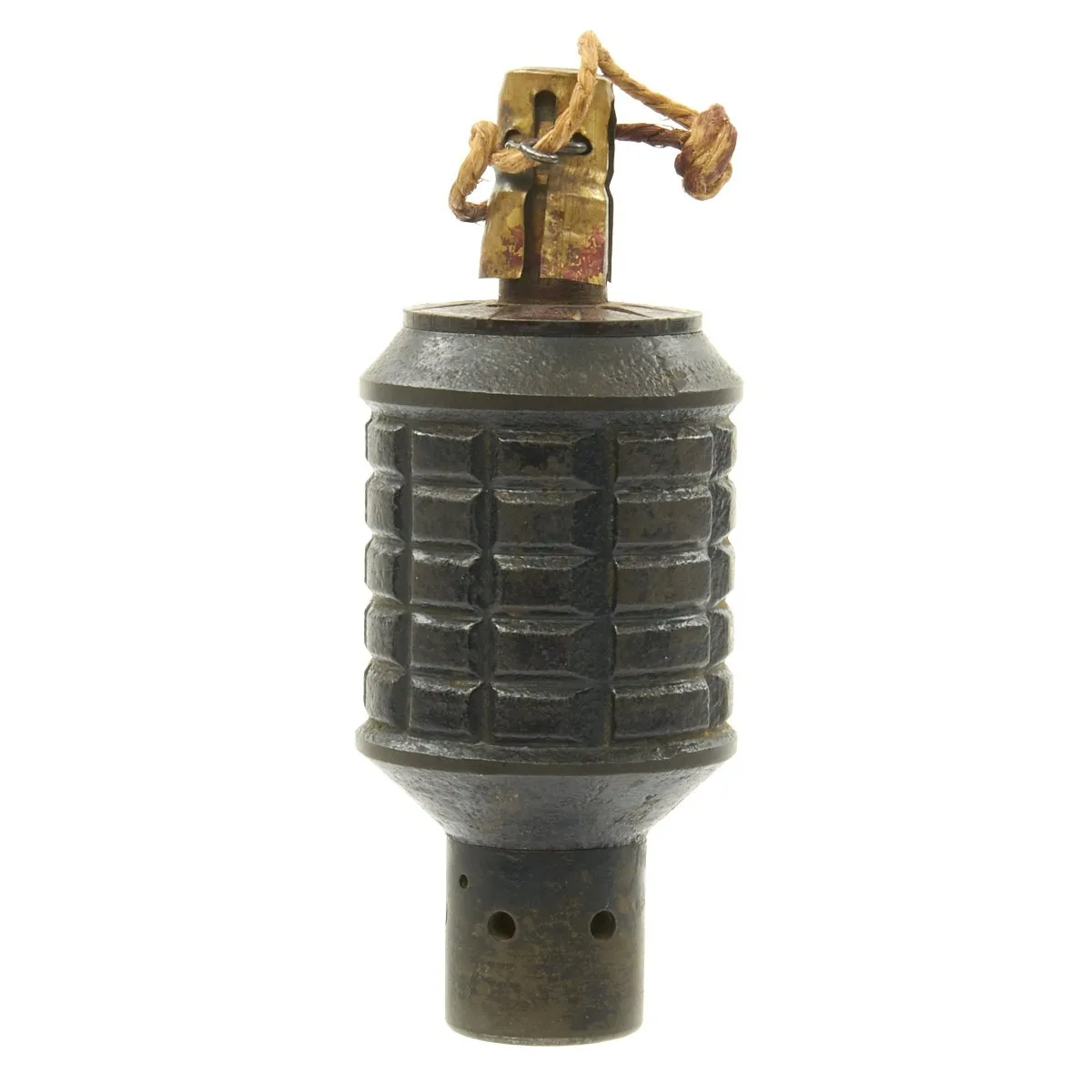 Original Japanese WWII Type 91 Hand Fragmentation Grenade - Inert