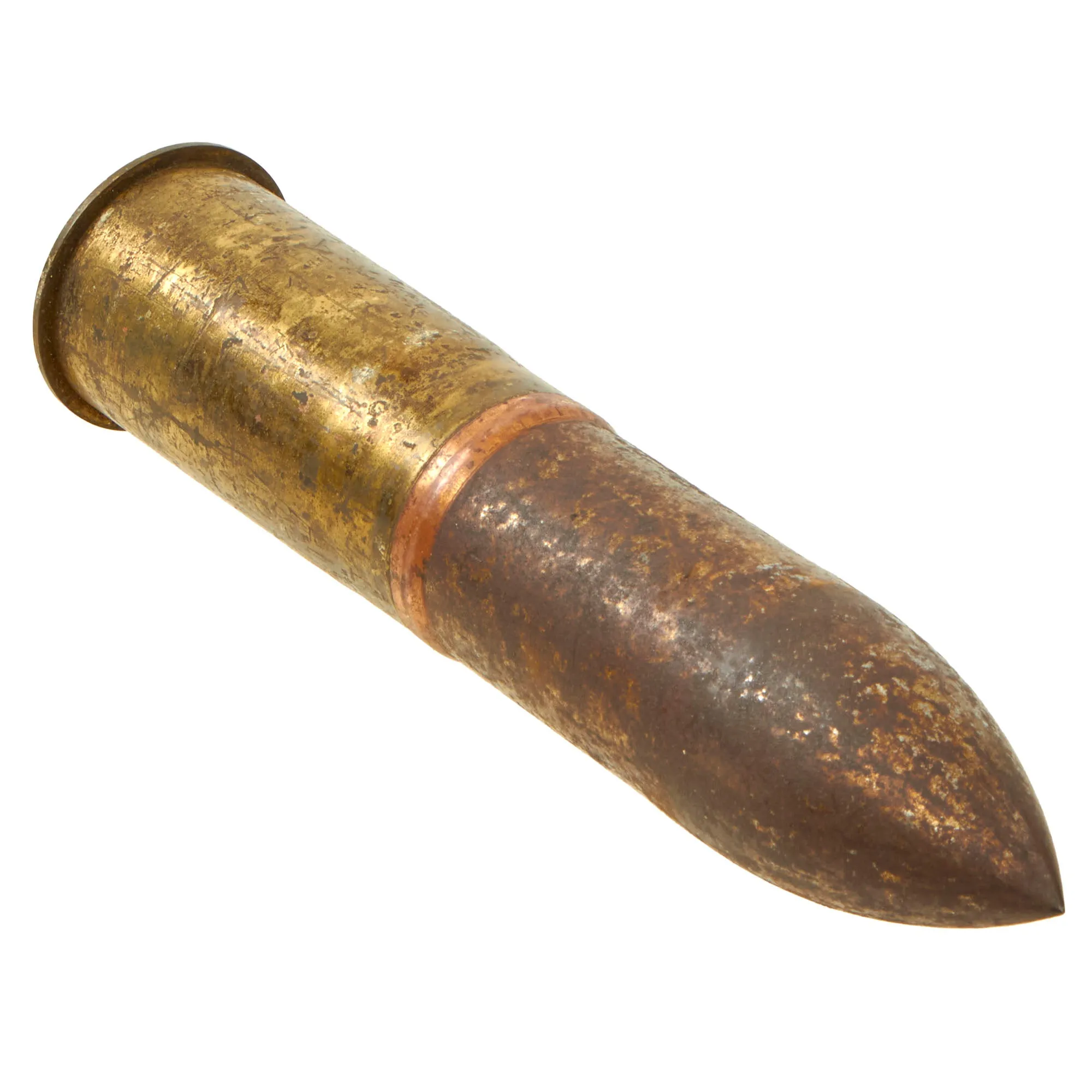 Original Japanese WWII Type 97 57mm Tank Gun Projectile