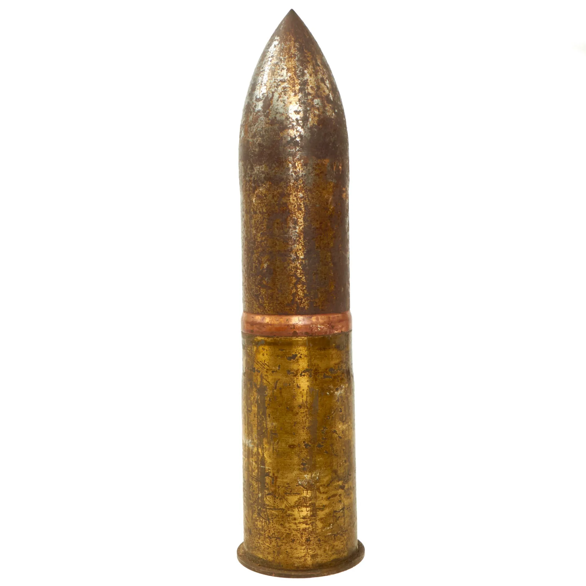 Original Japanese WWII Type 97 57mm Tank Gun Projectile