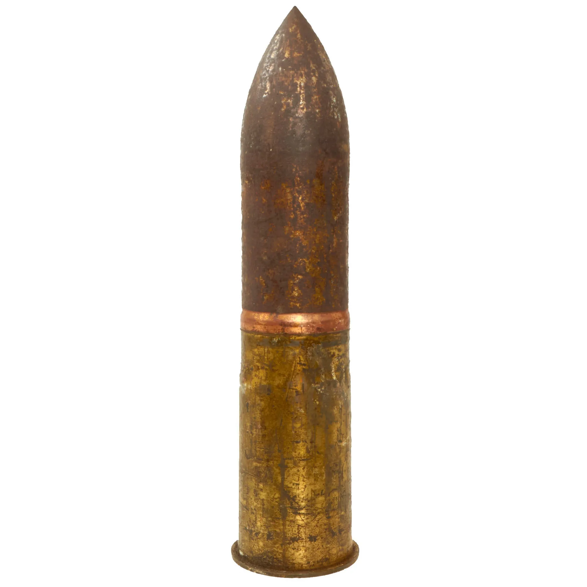 Original Japanese WWII Type 97 57mm Tank Gun Projectile