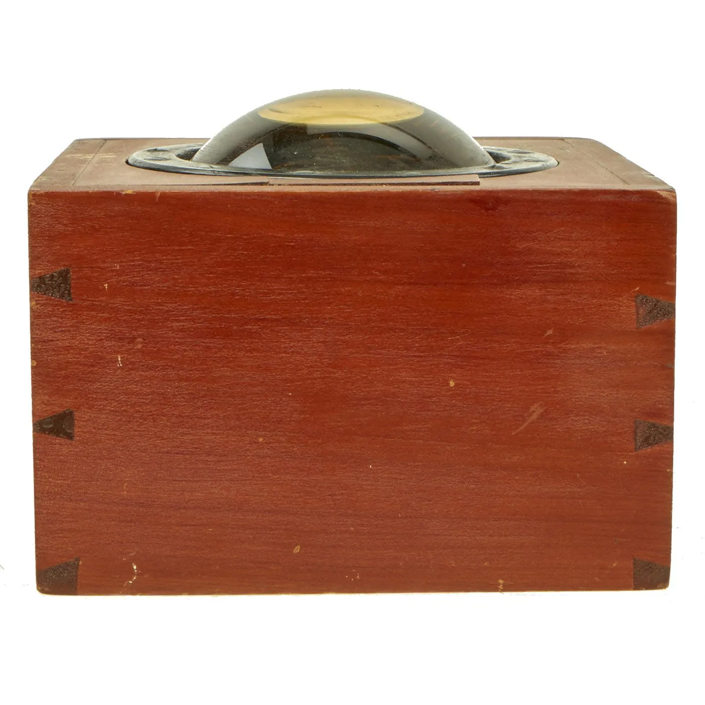 Original Rare German WWII Panzer Tank Orterkompaß OK 38 Compass by W. Ludolph in Display Case
