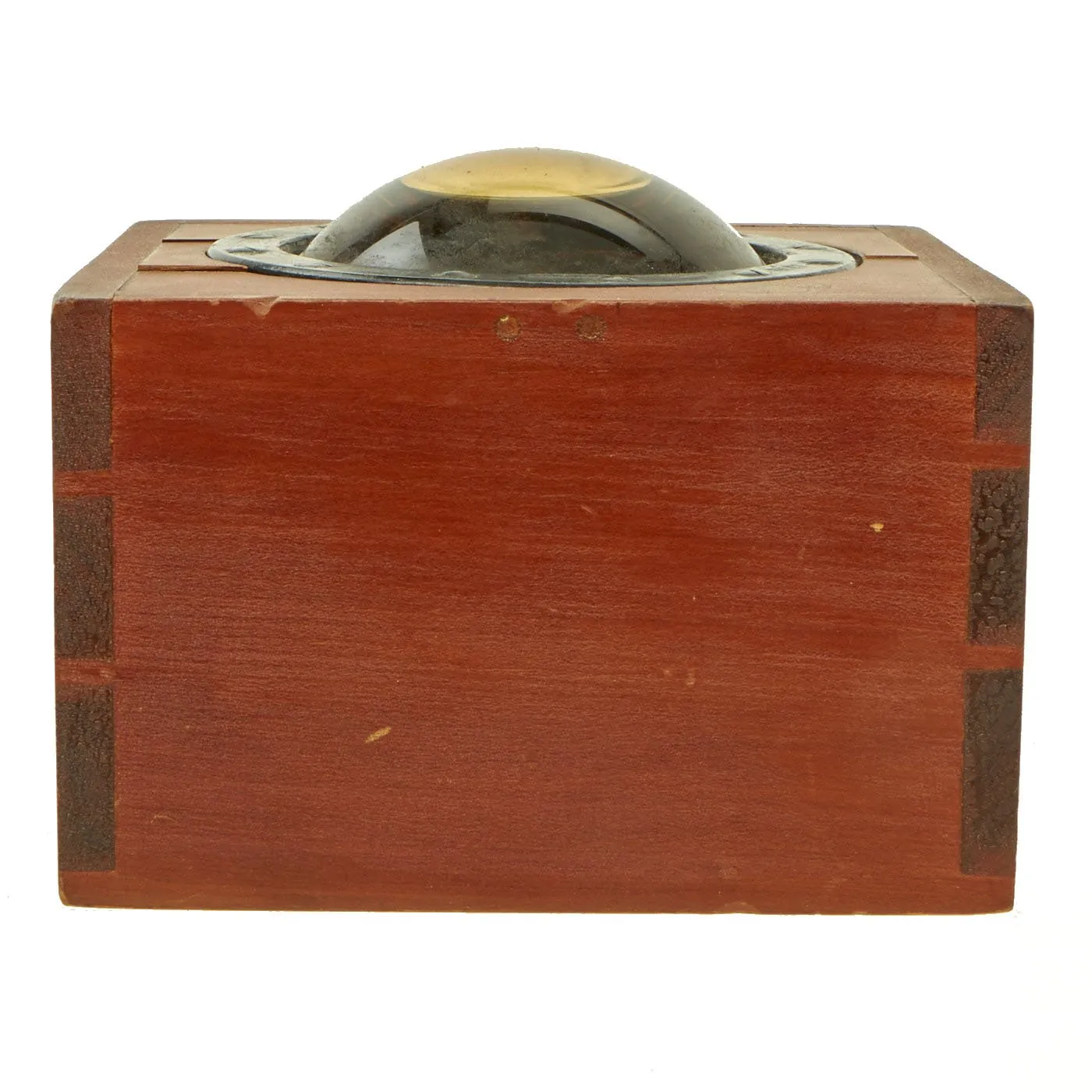 Original Rare German WWII Panzer Tank Orterkompaß OK 38 Compass by W. Ludolph in Display Case