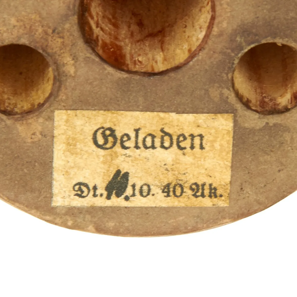 Original WWII German 1938 Bouncing Betty S-Mine with Shrapnel and Mock Explosive