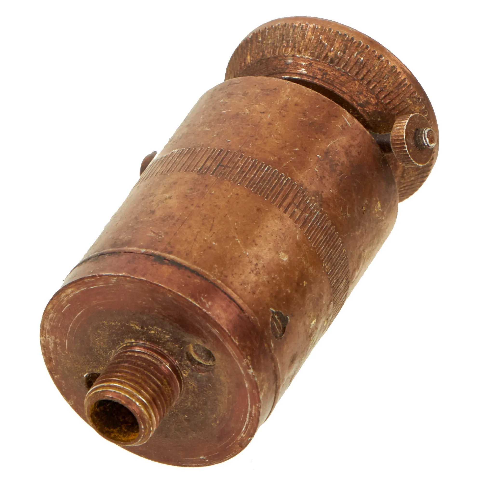 Original WWII German 1939 dated Bouncing Betty S-Mine with Shrapnel and Pressure 35 Fuse