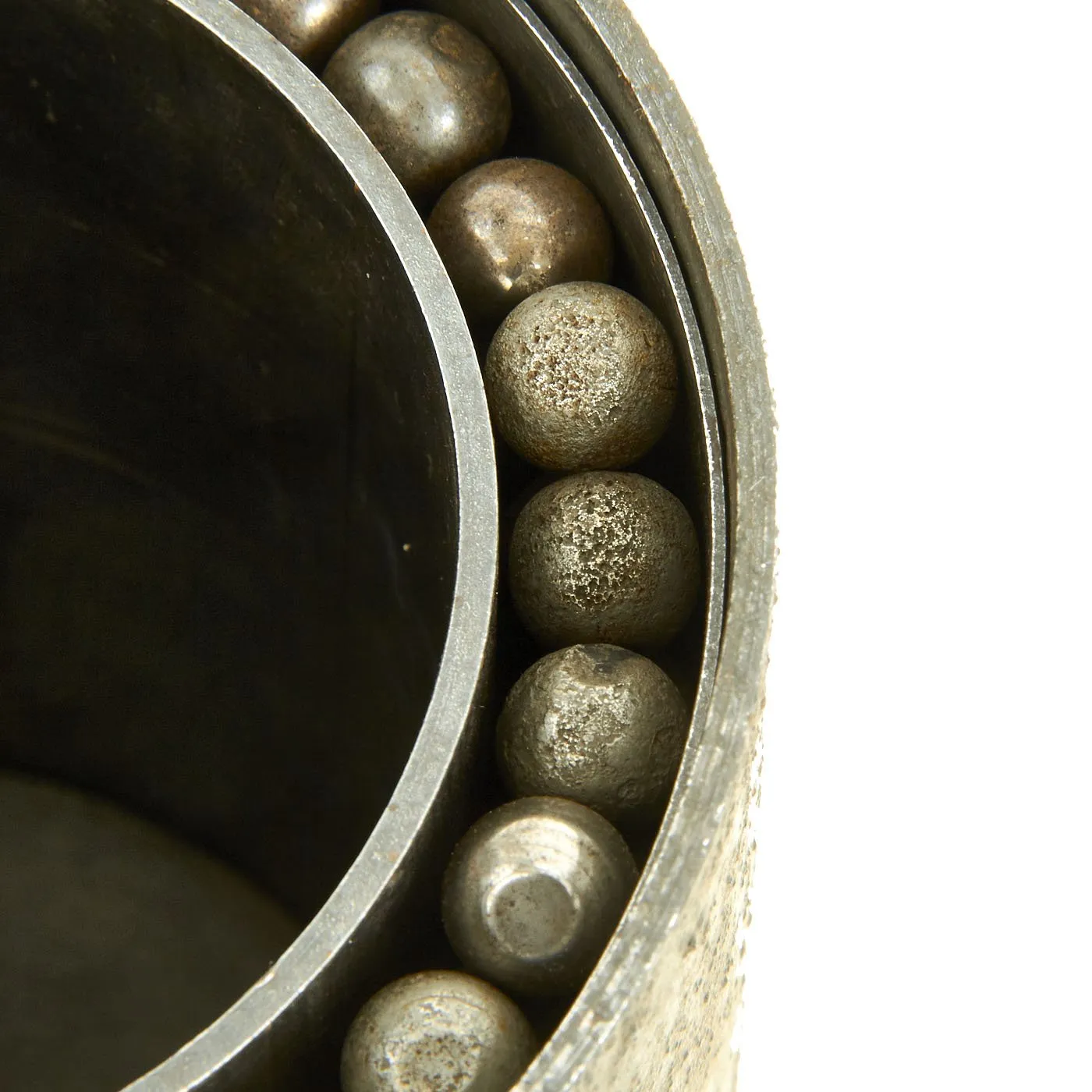 Original WWII German 1940 dated Bouncing Betty S-Mine by HWS with Shrapnel and Mock Explosive
