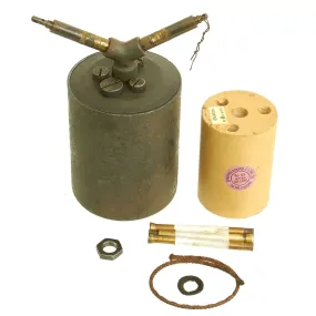 Original WWII German 1940 dated Bouncing Betty S-Mine by HWS with Shrapnel and Mock Explosive