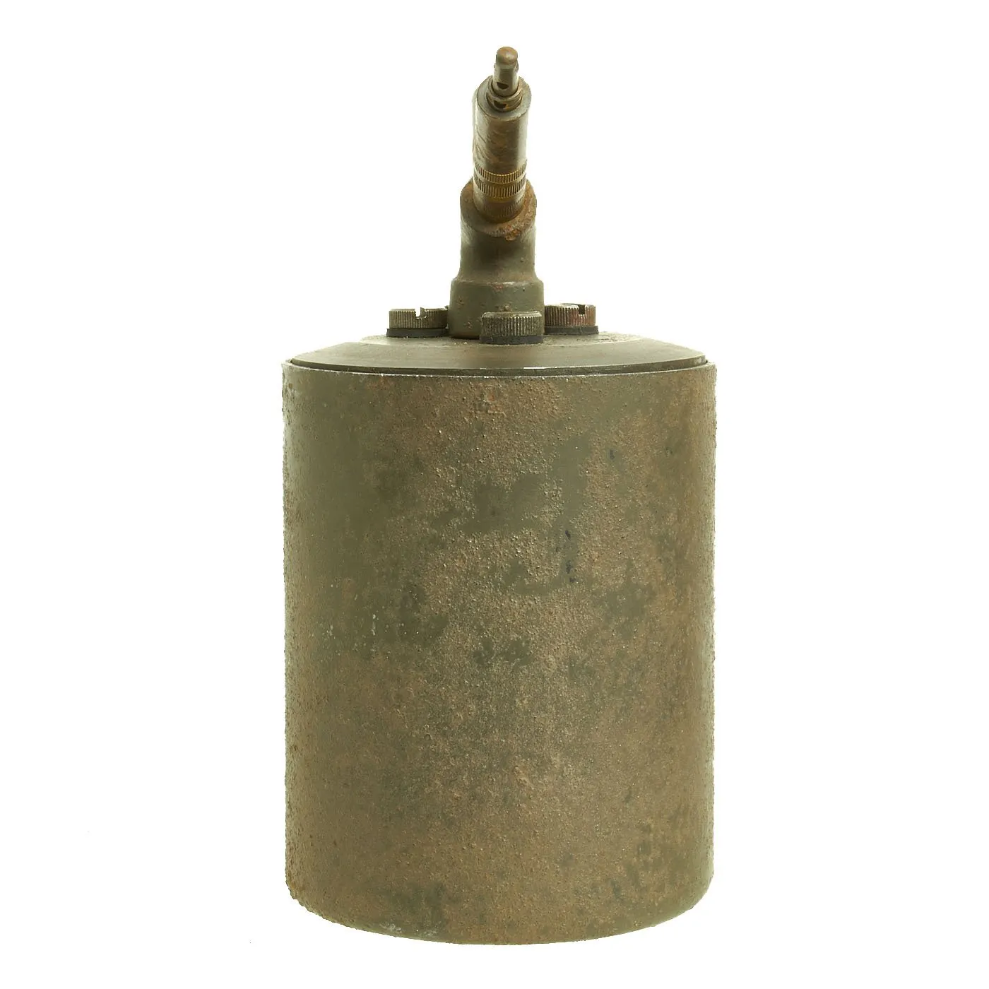 Original WWII German 1940 dated Bouncing Betty S-Mine by HWS with Shrapnel and Mock Explosive