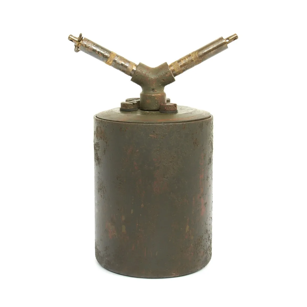 Original WWII German 1940 dated Bouncing Betty S-Mine by Richard Rinker 336