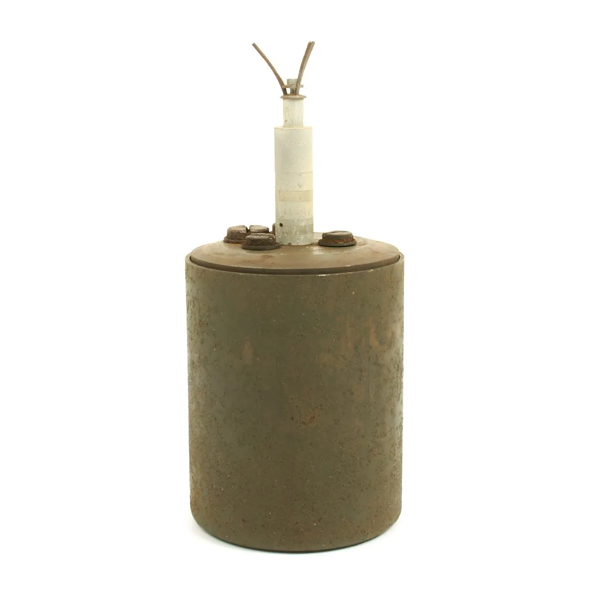Original WWII German 1940 dated Bouncing Betty S-Mine by Richard Rinker