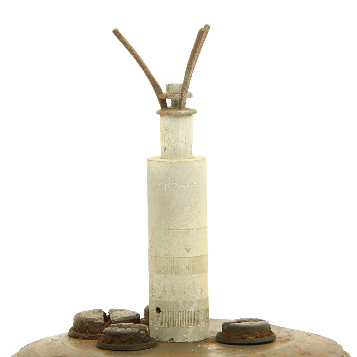 Original WWII German 1940 dated Bouncing Betty S-Mine by Richard Rinker
