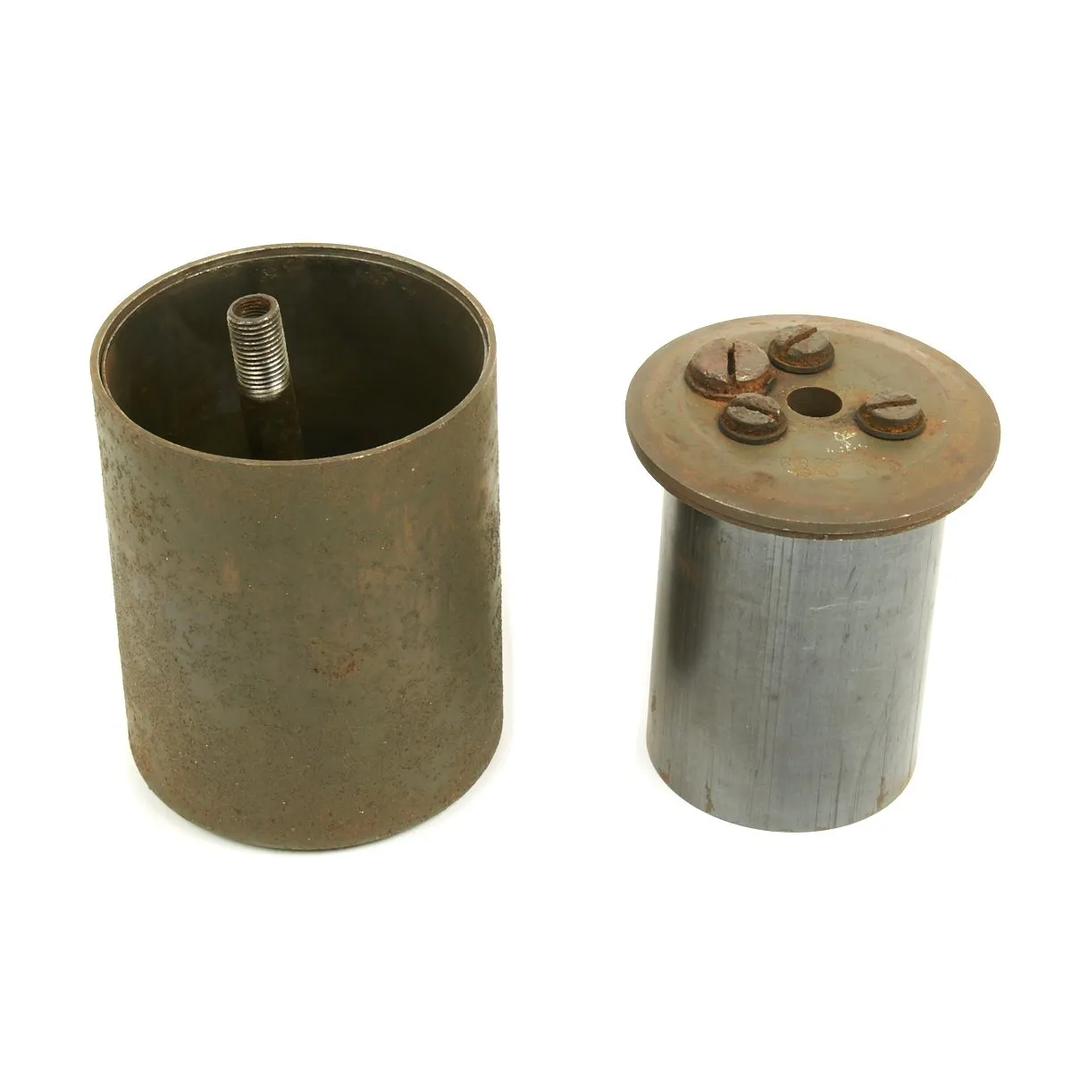 Original WWII German 1940 dated Bouncing Betty S-Mine by Richard Rinker