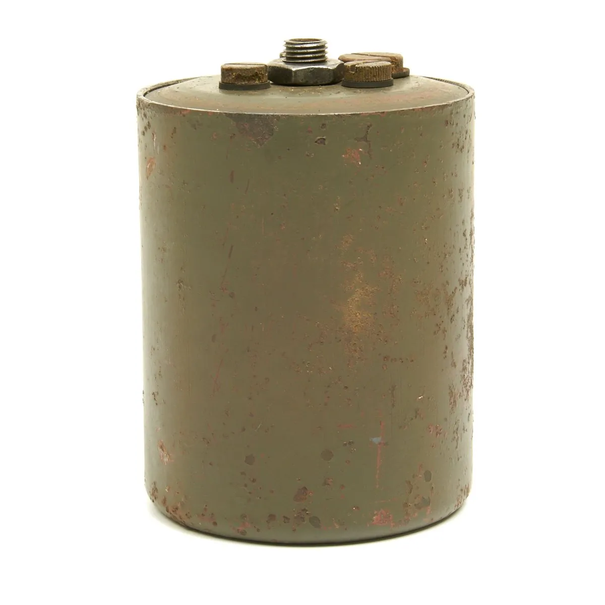 Original WWII German 1940 dated Bouncing Betty S-Mine - Maker Marked