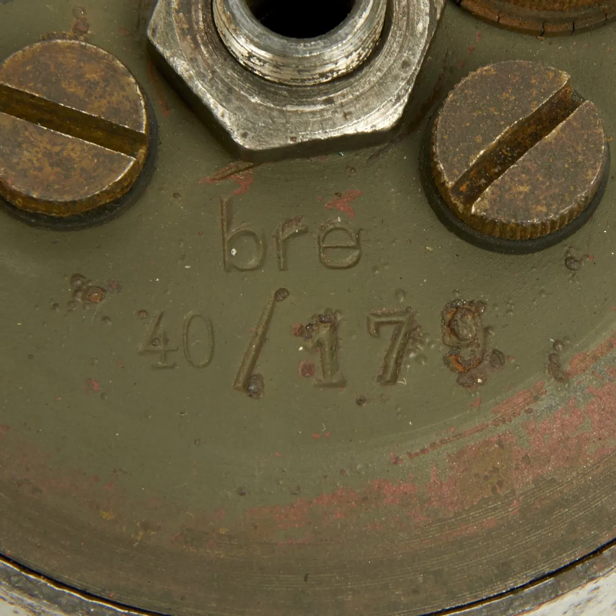Original WWII German 1940 dated Bouncing Betty S-Mine - Maker Marked