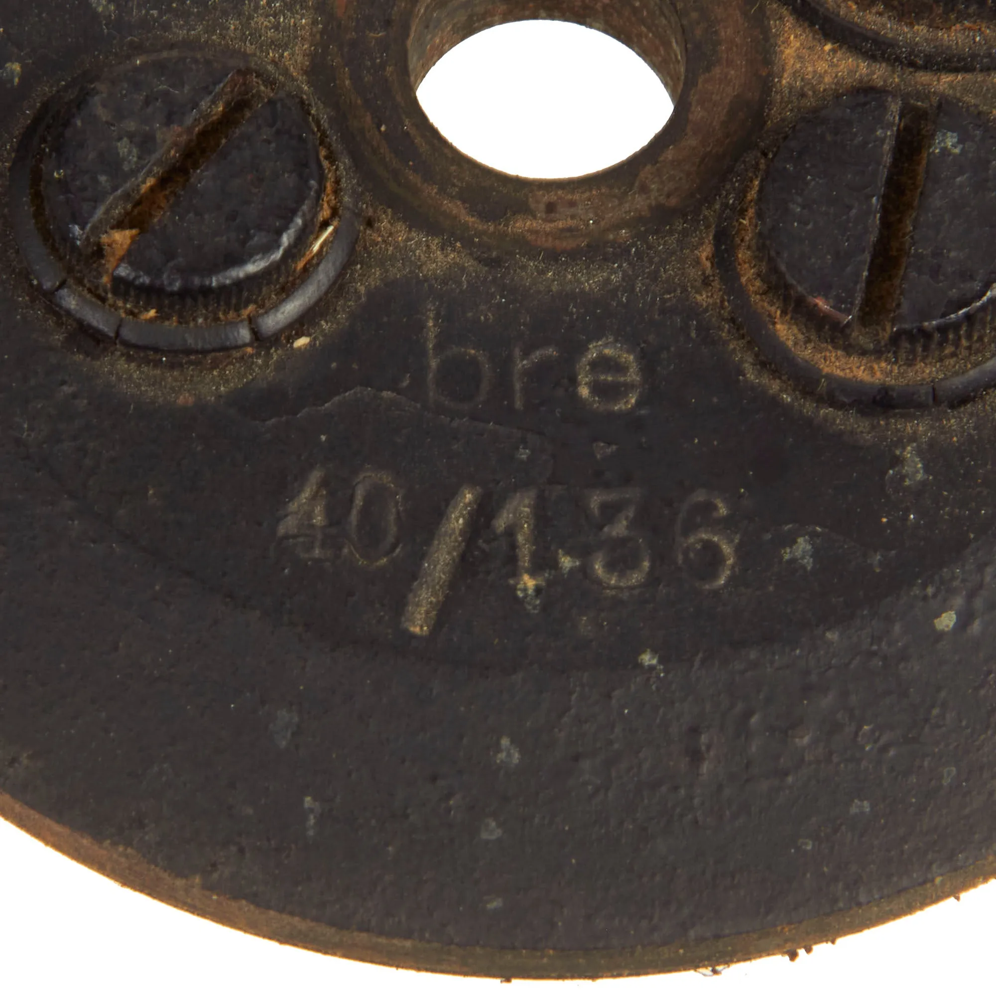 Original WWII German 1940 dated Bouncing Betty S-Mine with Shrapnel and Pressure Fuse