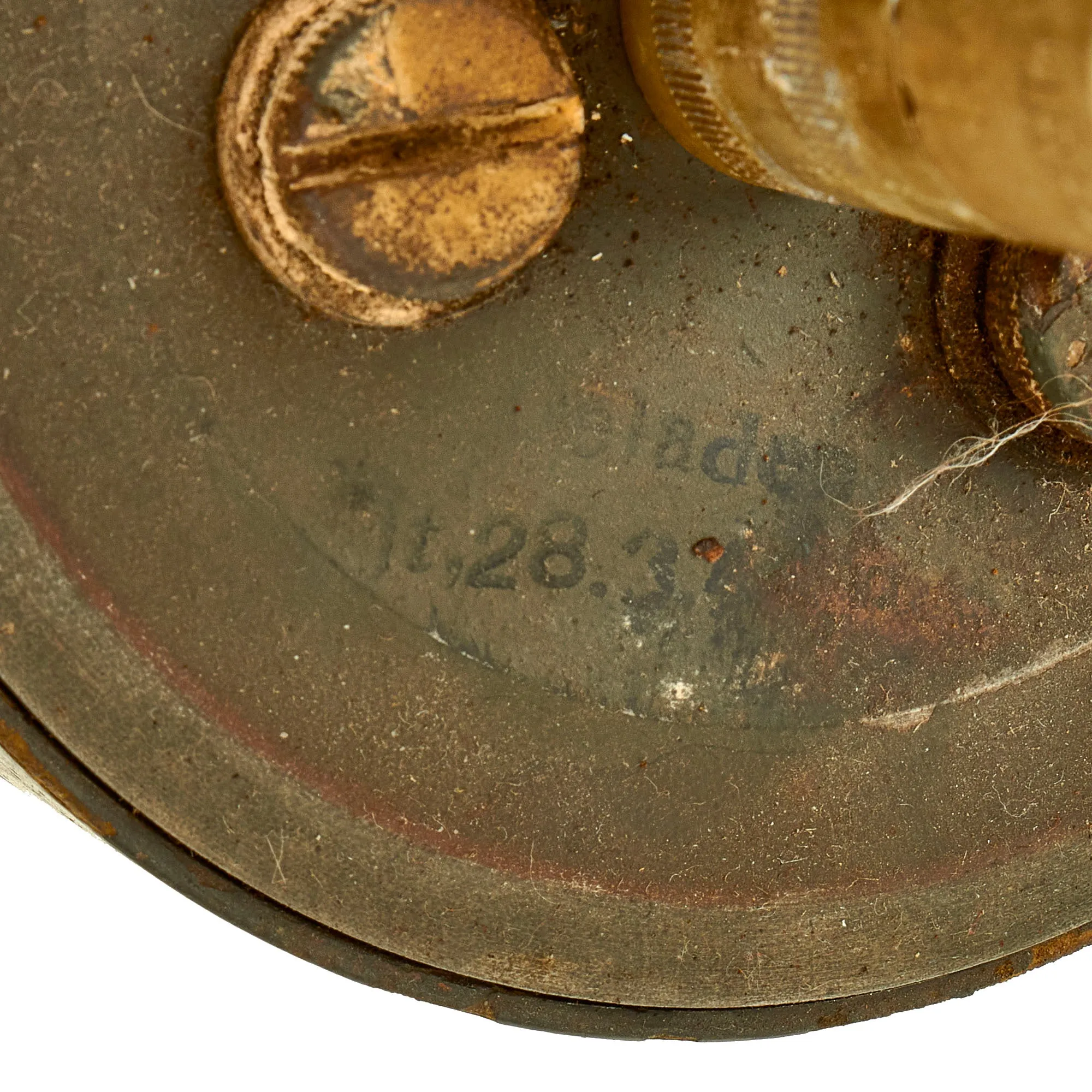 Original WWII German 1940 dated Bouncing Betty S-Mine with Shrapnel, Pressure Fuse and Pressure 35 Fuse