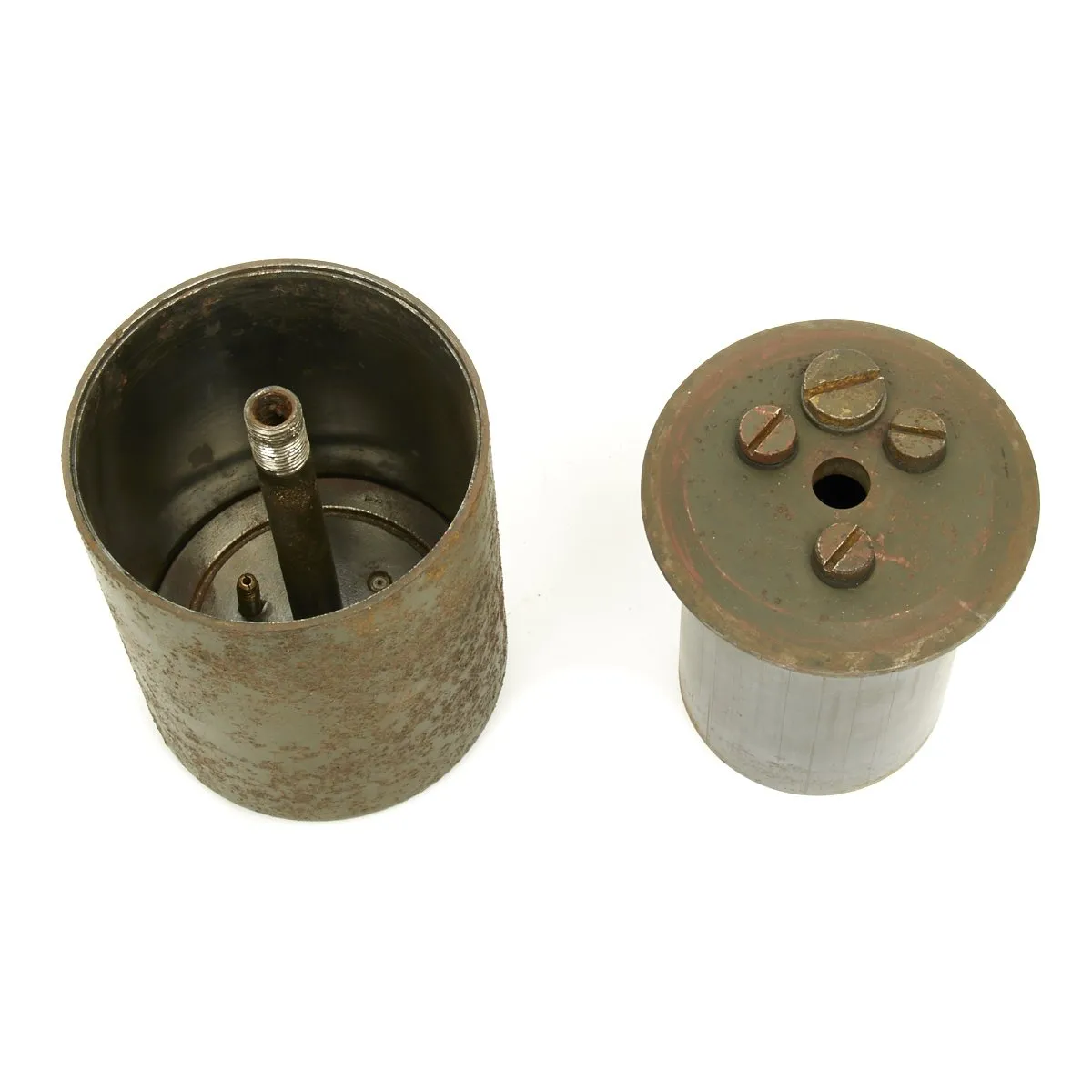 Original WWII German 1941 Bouncing Betty S-Mine - Maker Marked