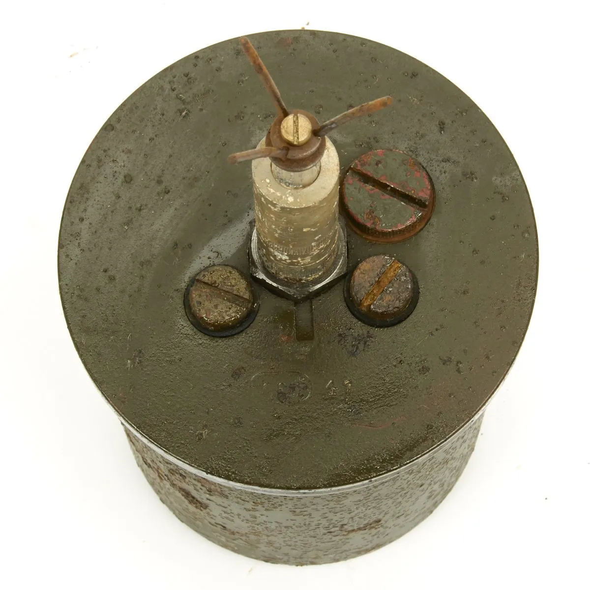 Original WWII German 1941 Bouncing Betty S-Mine with Shrapnel
