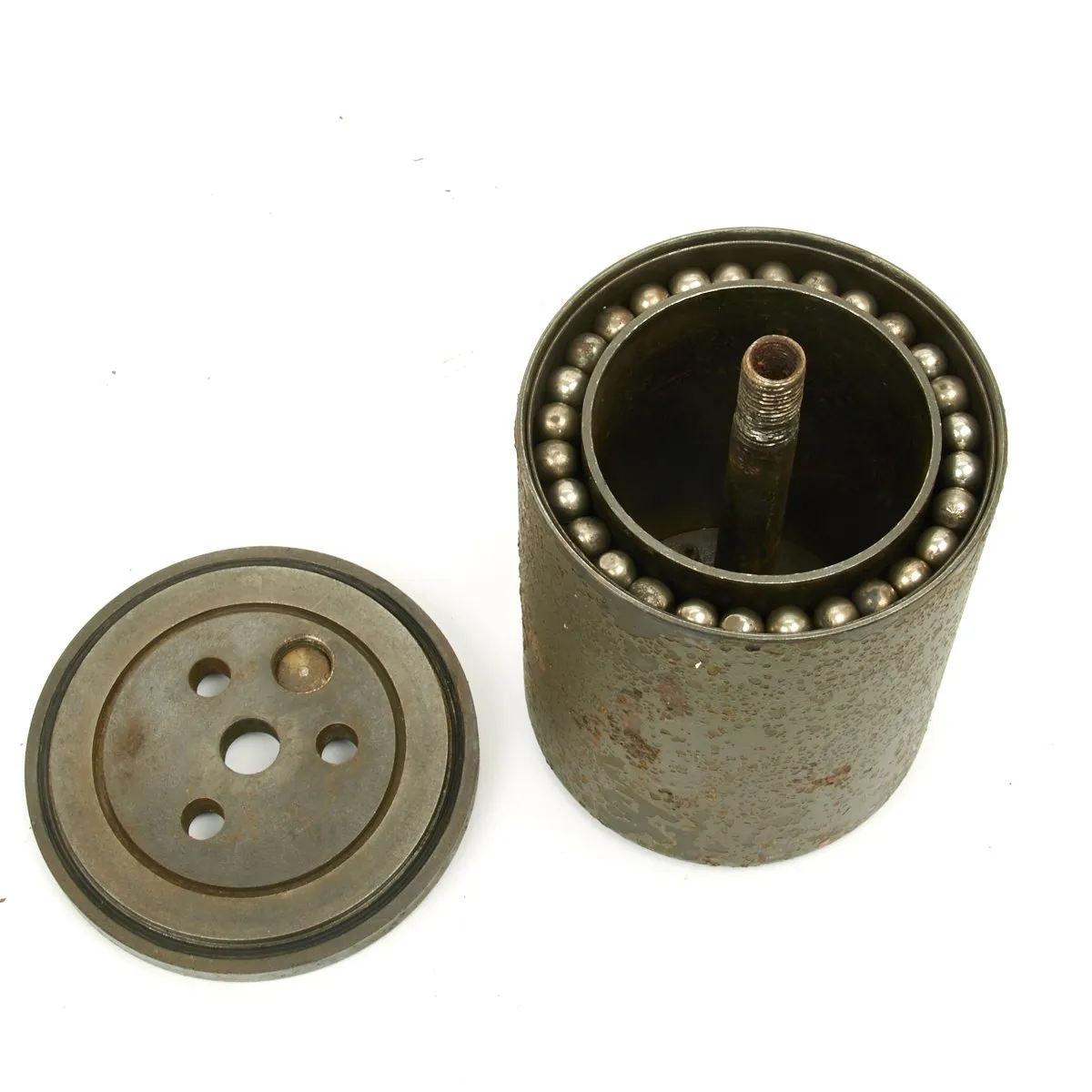 Original WWII German 1941 Bouncing Betty S-Mine with Shrapnel