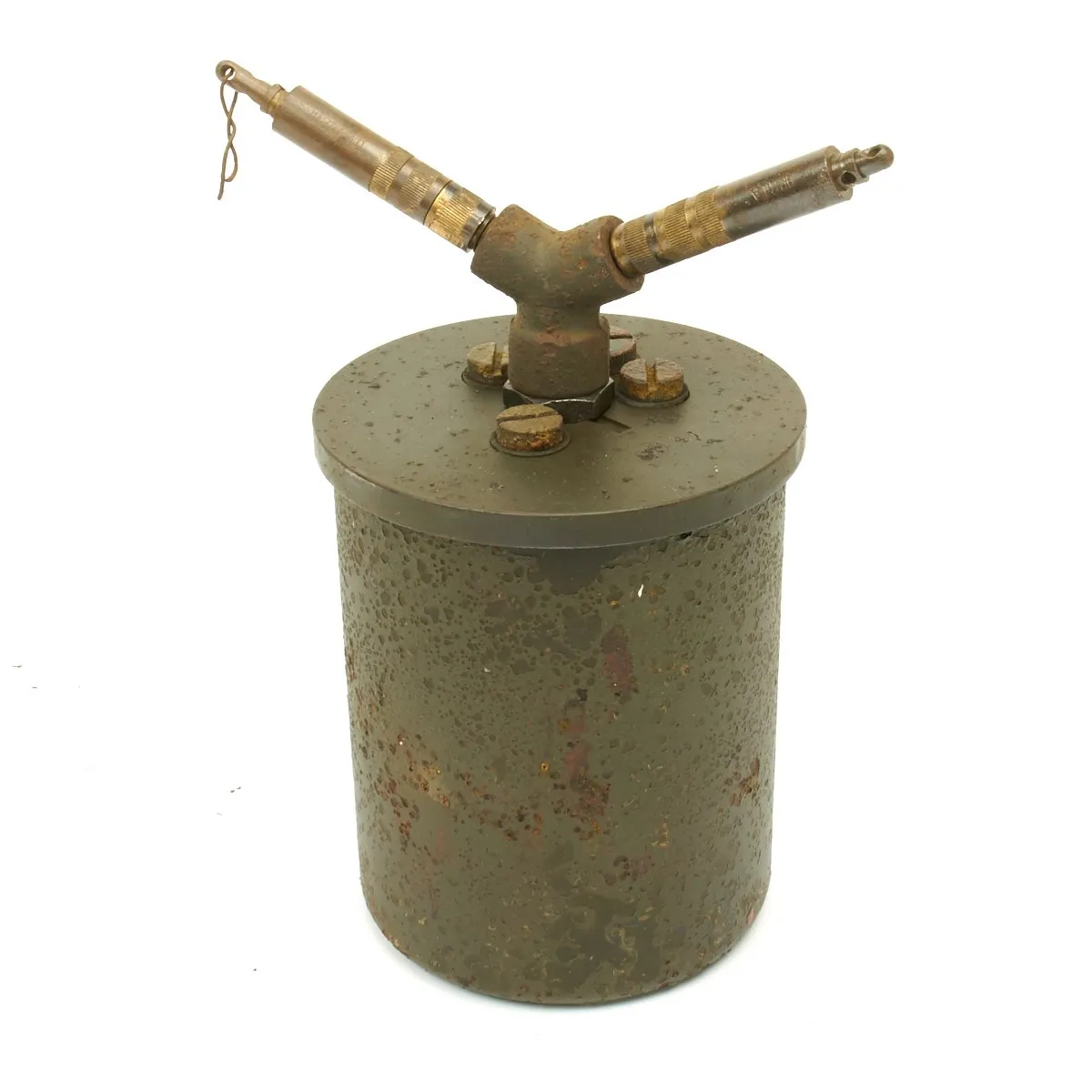 Original WWII German 1941 Bouncing Betty S-Mine with Shrapnel