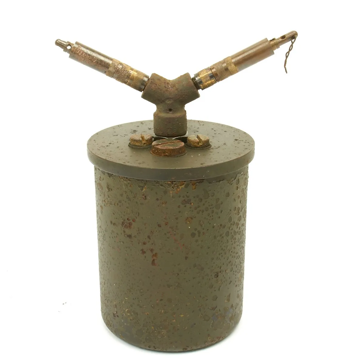 Original WWII German 1941 Bouncing Betty S-Mine with Shrapnel