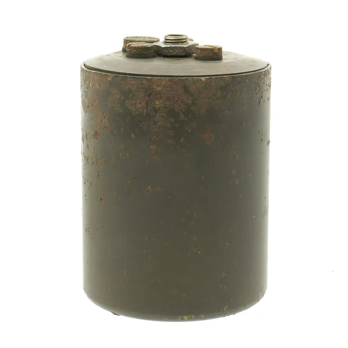 Original WWII German 1941-dated Bouncing Betty S-Mine with Shrapnel and Mock Explosive - Maker Marked