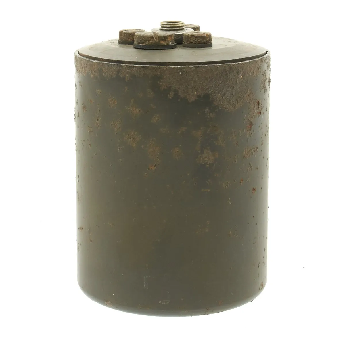 Original WWII German 1941-dated Bouncing Betty S-Mine with Shrapnel and Mock Explosive - Maker Marked